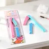 Maquinilla de seguridad para cejas para mujeres, para principiantes, recortadora de cejas antiarañazos, afeitado fino de cejas, herramienta de maquillaje portátil