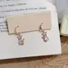 Elegantes Aretes de Oreja de Gato, Lujo Ligero y Sensación de Alta Gama, Estilo Coreano, Exquisitos y Elegantes, Versátiles para el Uso Diario, Aretes de Moda