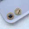 Estilo retro plato de flor de aleación de cinco ángulos accesorios para joyería DIY accesorios para el cabello de lazo hechos a mano accesorios de material de decoración para tocado