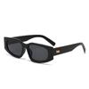 24 Nuevos Lentes de Sol Ojo de Gato Europeos y Americanos Lentes de Sol para Hombre y Mujer Patilla Ancha Celebridad de Internet a la Moda Lentes de Sol Combinables