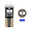 Lâmpada LED para carro T10 3030 6smd, indicador de largura de decodificação infinita, lâmpada de leitura com destaque, lâmpada de placa de carro