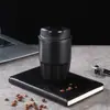 Caneca de Café Tendência Mesmo Estilo Copo Pequeno para Pudim Beber Diretamente Copo Térmico Preto e Branco Aço Inoxidável 316 em Estoque Logotipo Personalizável