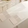 Estilo Ruili alfombrilla de suelo de barro de diatomeas ovalada para cocina alfombrilla larga absorbente de aceite para el hogar fácil de manejar absorbente de agua secado rápido antideslizante