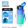 Vaso de Agua para Niños para Estudiantes de Primaria, Material Tritán Resistente a Caídas, Vaso de Agua de Plástico Sellado a Prueba de Fugas, Mini Vaso Portátil para Pantalones con Bolsillo de Solapa