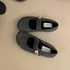 Sapatos Mary Jane de Lã Versáteis Retrô com Aumento de Altura Oculto, Estilo Birkenstock, Outono/Inverno, Bico Redondo, Solado Macio, 2026, Estilo Mori, Forrado com Lã, Sapatos de 4cm