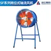 Ventilador Axial Linggong SF 220V/380V Industrial Alta Potência Ventilação por Duto Exaustor Resfriamento de Oficina