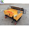 Painel de aço manganês máquina de rebocar automático inteligente máquina de rebocar pó de pedra equipamento de reboco de parede de cimento para pequenas construções residenciais