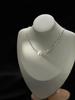 Collar de Plata de Ley Ins925 Plata Rota Perla para Mujer 2024 Nuevo Lujo Ligero Sencillo Sentido de Alta Gama Regalo de Cumpleaños para Novia