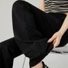 Calça Spice Girls 145cm Flare Pequeno Feminina Primavera Outono Verão Cintura Alta Emagrecimento Caimento Sensação Pequeno Sensação de Alto Padrão Calça Ferradura Conjunto