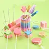 Serie de Piruletas Molde para Galletas con Patrón 3D Patrón de Botella para Dedos de Piruleta DIY Molde Creativo Nuevo