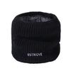 Bufanda de Terciopelo Gruesa para Otoño e Invierno para Hombre Bufanda de Cuello Tejida Cálida de Doble Capa para Mujer Bufanda para Ciclismo al Aire Libre