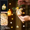 Linternas de Bambú del Festival de Mediados de Otoño 2026 Modelo Nuevo Hechas a Mano DIY para Niños de Preescolar Linternas Portátiles Brillantes de Conejo para Exteriores
