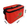 Bolsas térmicas de tela Oxford con papel de aluminio, personalizables con logotipos, adecuadas para entregar postres, pasteles y alimentos frescos; también se usan como bolsas térmicas para alimentos