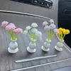 Adorno de Rejilla de Aire de Lujo Ligero, Girasol Simulado, Accesorio de Decoración Interior de Coche Fresco y Creativo, Adorno de Flor para Tablero