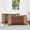 Fronha de Mat de Rattan de Neve, Fronha de Mat de Bambu Fresco, Fronha de Mat de Rattan, Fronha de Mat de Verão, Fronha de Rattan Selvagem