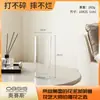 Vaso Anti-Queda de Acrílico para Hidroponia, Arranjo de Flores, Bambu da Sorte, Vaso Reto Transparente de Acrílico para Flores Frescas, Decoração para Sala de Estar, Pequeno