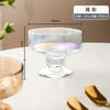 Celebridad de Internet Hielo Crema Taza Vidrio Alta Postre Taza Hogar Hielo Crema Taza Batido Taza Yogur Taza Fruta Taza