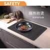 En stock Almohadilla Protectora para Cubierta Superior de Estufa de Inducción Almohadilla Protectora para Mesa de Cocina y Comedor Almohadilla Antideslizante para Estufa Almohadilla de Aislamiento Térmico Almohadilla de Silicona con Drenaje