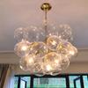 Luminária Pendente Estilo Nórdico para Quarto, Quarto de Crianças, Sala de Estar, Sala de Jantar, Loja de Roupas, Iluminação Criativa Estilo Ins, Luminária de Bolha de Vidro, Estilo Ins
