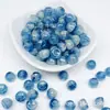 Atacado 11*8mm Resina Dourada Maçã Imitação Cristal Contas Soltas DIY Corrente de Celular Corrente de Bolsa Feita à Mão Material