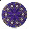 Posavasos mandala transfronterizo color posavasos de barro de diatomeas soporte inferior redondo placa almohadilla anti-planchado almohadilla de aislamiento térmico venta al por mayor