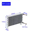 Radiador de Microcanales, Microcondensador, Intercambiador de Calor de Aluminio Completo, Evaporador, Intercambiador de Calor Refrigerado por Agua, Refrigeración