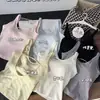 Camisola picante sin espalda con copas integradas, capa base de algodón puro, prenda exterior, sujetador sin tirantes y lencería
