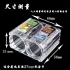 Caja de Colección de Monedas Conmemorativas del Panda Gigante de Sanjiangyuan Doble Barril Moneda 10 Yuanes 27mm Moneda Conjoined Rollo de Monedas Caja de Almacenamiento de Barril de Monedas