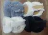 Orejeras de felpa de invierno para hombres y mujeres, orejeras de esquí suaves y cómodas para exteriores, orejeras plegables y esponjosas para niños