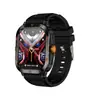 Novo relógio inteligente QX11 transfronteiriço com três provas de chamadas Bluetooth ao ar livre, monitoramento de pressão arterial e frequência cardíaca, relógio esportivo masculino