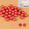Mineral Crudo Cinabrio Cuentas Sueltas Arena Dorada Púrpura Arena Imperial Alto Contenido Hilo de Cuentas Redondas Pulsera Joyería Tejida DIY Accesorios