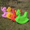 Cavalo de Balanço Infantil Espessado Cavalo de Balanço Interno Espessado Cavalo de Balanço de Plástico Cavalo de Balanço Monocromático para Jardim de Infância Cavalo de Balanço Multicolor