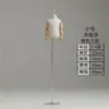 Maniquí de exhibición de medio cuerpo para escaparate de tienda de ropa para niños, maniquí de cuerpo completo para niños y niñas, base de tela y hierro