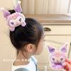 Muñeca de Peluche de Dibujos Animados Sanrio para Niños Anillo para el Cabello de Peluche Cuerda para el Cabello de Bola Linda de Niña Cola de Caballo Cuerda para el Cabello de Niños
