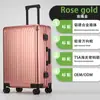 Maleta de Dote 2026 de Aleación de Aluminio y Magnesio para Mujer Maleta de Mano de 20 pulgadas Maleta de Carrito de 24 pulgadas Maleta Festiva de Boda para Viajes para Hombre
