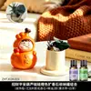 Linda piedra difusora de aroma sin llama con forma de calabaza, aceite esencial, adorno de escritorio para dormitorio, hogar, decoración creativa de nicho de alta gama