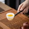 Ceremonia del Té Ébano 6 Caballeros Juego Seis Caballeros Juego de Té Accesorios Aguja de Té Cuchillo de Té Pinza para Té Tubo para Té Herramientas de Arte del Té