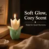 Velas aromáticas de tulipán como recuerdos, regalos para el Día del Maestro, velas aromáticas hechas a mano, velas decorativas, velas festivas