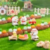 Paisaje en miniatura, granja de jardín de pollitos creativos y adorables, accesorios decorativos DIY, jardinería con musgo, paisajismo, adornos pequeños
