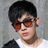 Nuevas gafas de sol transfronterizas europeas y americanas 2023, gafas de sol de moda sencillas para hombre, gafas de sol retro con diseño de uñas de arroz para mujer