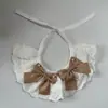 Toalla Saliva Mascota Transfronteriza, Babero Gato, Moño, Adorno de Encaje, Accesorios Perro, Bufanda, Venta al por Mayor Fabricante