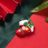 2026 Nuevos Colgantes de Resina Navideños Papá Noel Muñeco de Nieve Adornos Navideños Accesorios Venta al por Mayor Artículos Calientes Transfronterizos