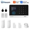 Sistema de Alarme de Segurança Residencial Wifi Gsm Host de Alarme Antifurto App Móvel Tuya Smart Alarm Transfronteiriço