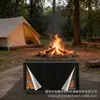 Estante de Almacenamiento Plegable para Sillas de Interior y Exterior Transfronterizo, Cubierta Antipolvo, Cubierta Impermeable y Anti-UV para Carrito de Almacenamiento de Sillas Plegables