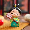 Figura de Monje Budista Pequeño Estilo Chino de Moda Muñeca Inspirada en el Zen Adorno Creativo para Escritorio Más Vendido en Zonas Turísticas Venta al por Mayor desde el Fabricante