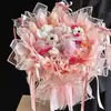 Xihuanong Vida Feliz Papel de Envoltura para Flores Plástico Impermeable Opp Hecho a Mano Ramo Inglés Floristería Materiales Florales