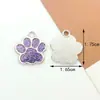 Patas de Perro con Brillo Transfronterizo Accesorios para Joyería DIY Serie de Animales Joyería DIY Hecha a Mano Joyería DIY de Alta Calidad