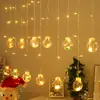 Luces de Colores LED Bola de los Deseos Decoración Romántica para Dormitorio Luces Decorativas Bola Redonda Luz de Noche de Estrella Cadena de Luces de Ambiente