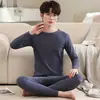 Traje de ropa interior térmica para jóvenes, año de nacimiento de hombre, Rojo Grande, ropa de otoño, pantalones largos, regalo, camiseta interior