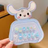 Pegatinas de Uñas Sanrio para Niñas, Arte de Uñas Lindo y Divertido, Piezas de Uñas para Estudiantes, Piezas de Uñas Dulces, Uñas Postizas para Niños